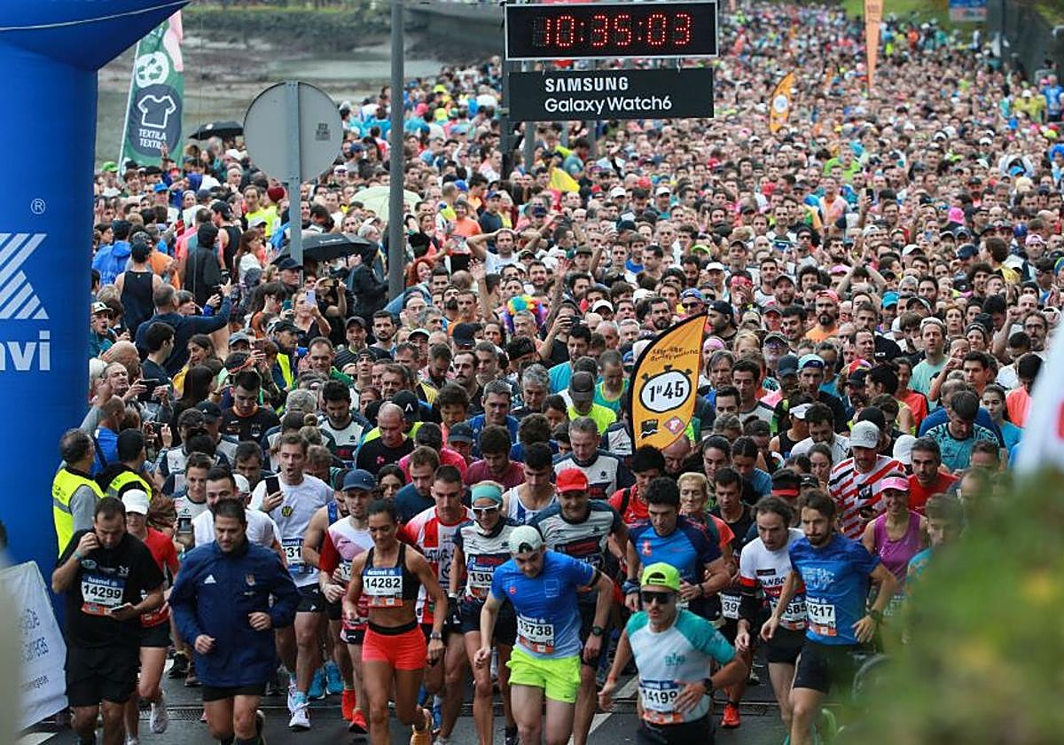 Las fotos de la salida de la Behobia San Sebastián 2023 El Diario Vasco